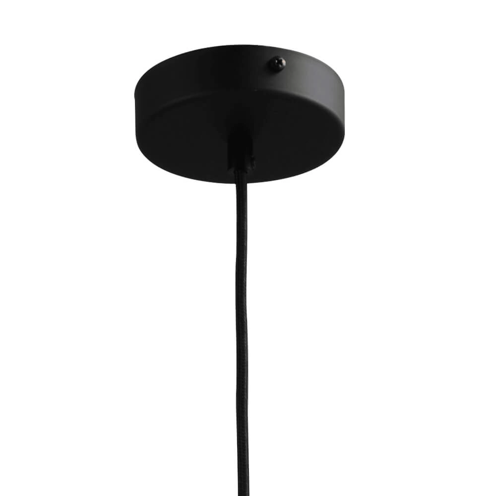 Hanglamp Ø 30cm Bella 2 Zwart met goud glas Masterlight 8718121334318