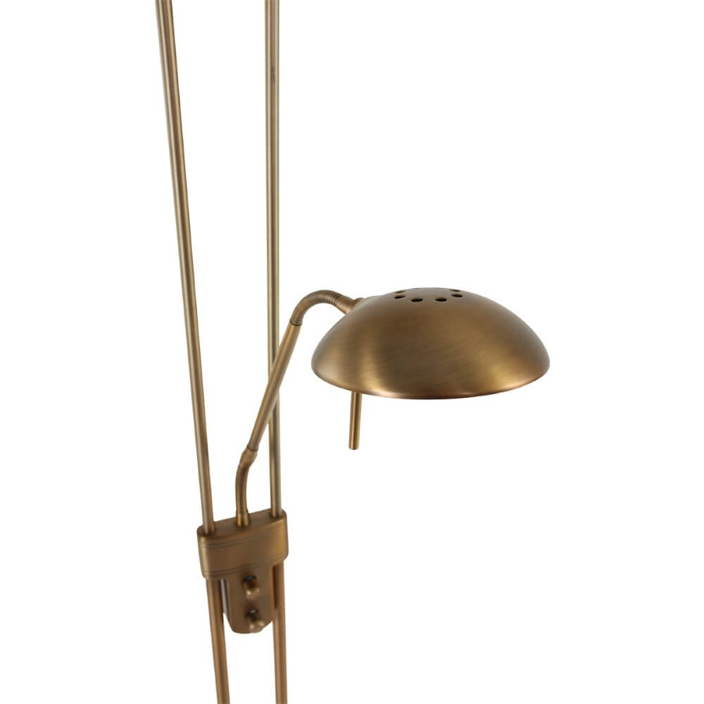 Vloerlamp mexlite Up 180cm - 3000K bronsbruin Steinhauer 8712746096347