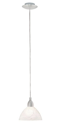 Hanglamp Brenda wit met RVS Eglo 9002759870546