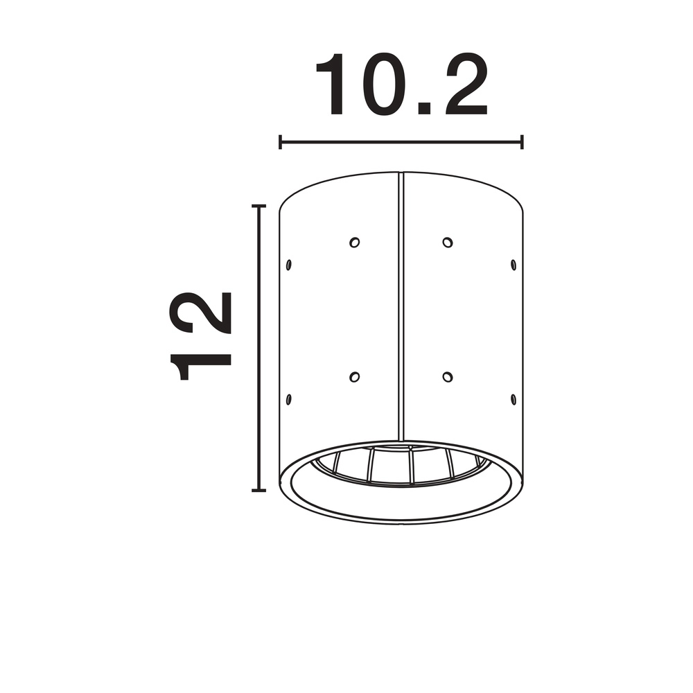 Plafondspot Ritz rond Lyora 5212017454348
