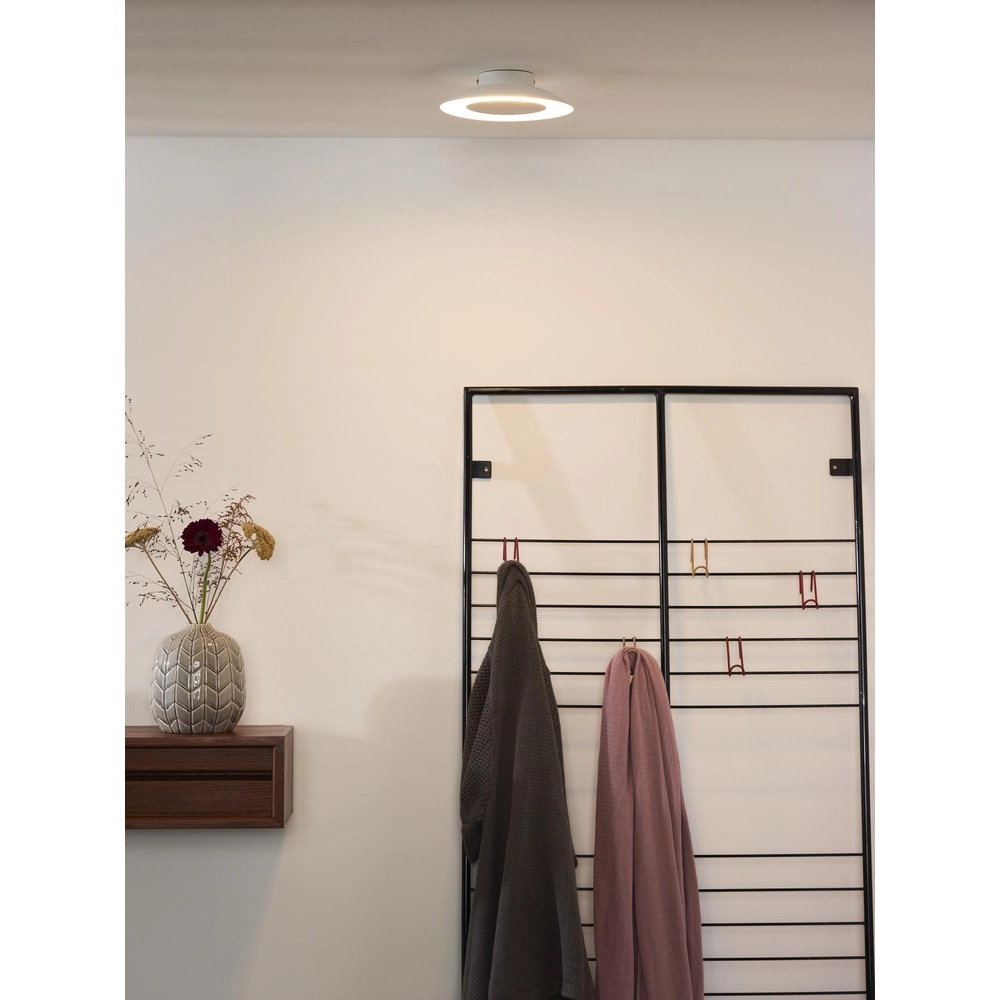 Plafondlamp Foskal Ø 21,5cm wit Lucide 5411212791245