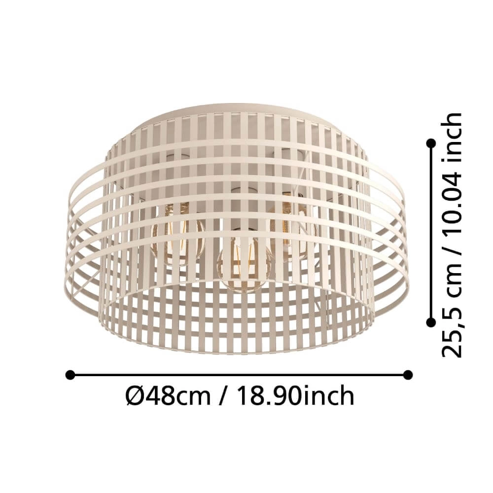 Pastel plafondlamp Oltamar Ø 48cm Stars of Light 9008606242962