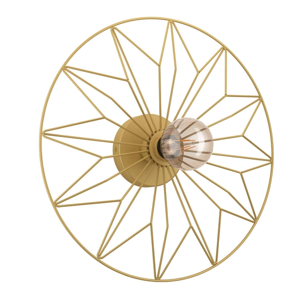 Gouden plafondlamp Castanuelo Gouden plafondlamp Castanuelo