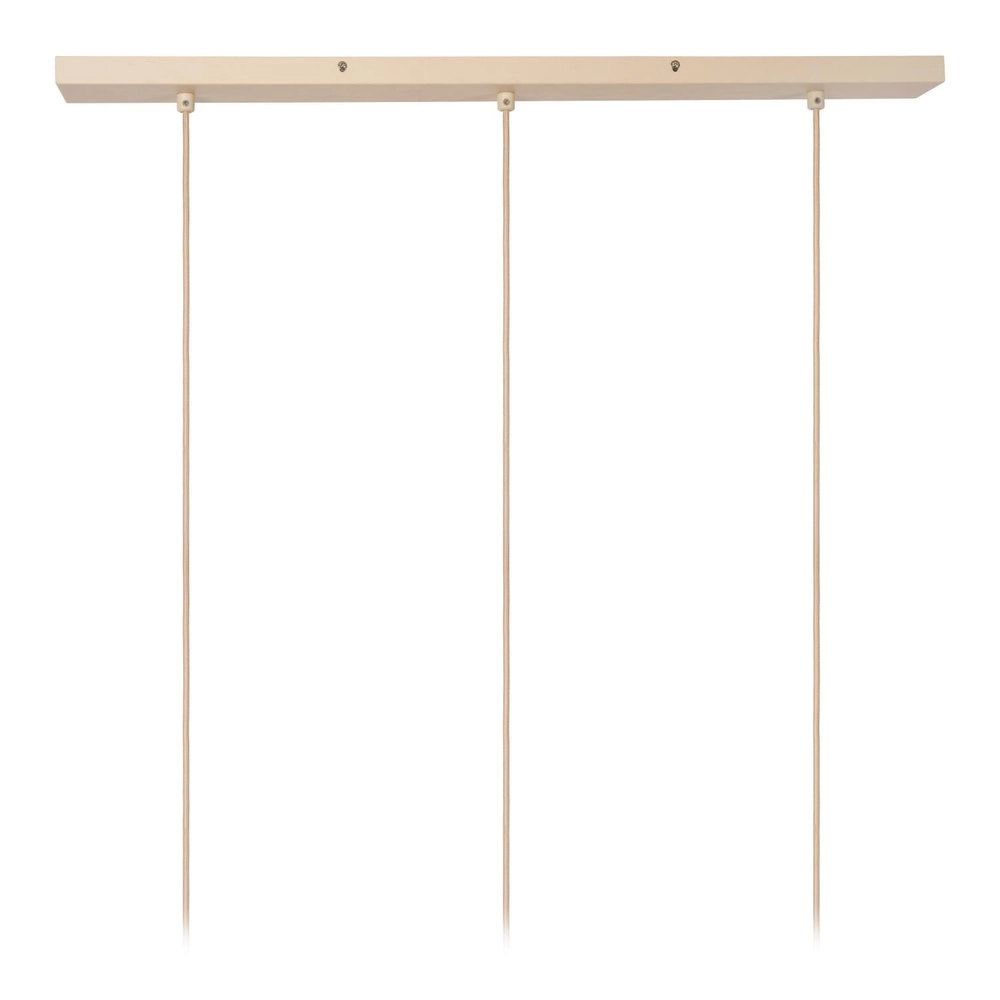 Hanglamp 3-lichts Corina zand bruin Lucide 5411212032034
