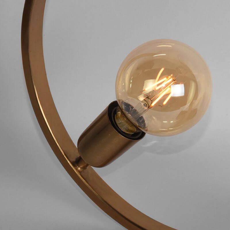 Tafellamp Ring zwart met goud Label51 8720195420996