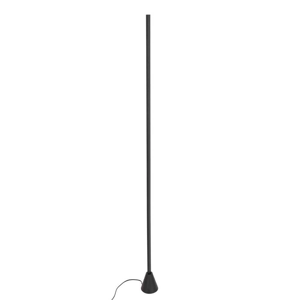 Strakke vloerlamp Luzhaz zwart Steinhauer 8712746176605