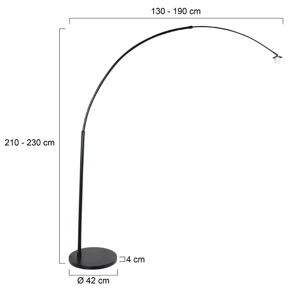 Rotan booglamp Sparkled Steinhauer 8712746152944