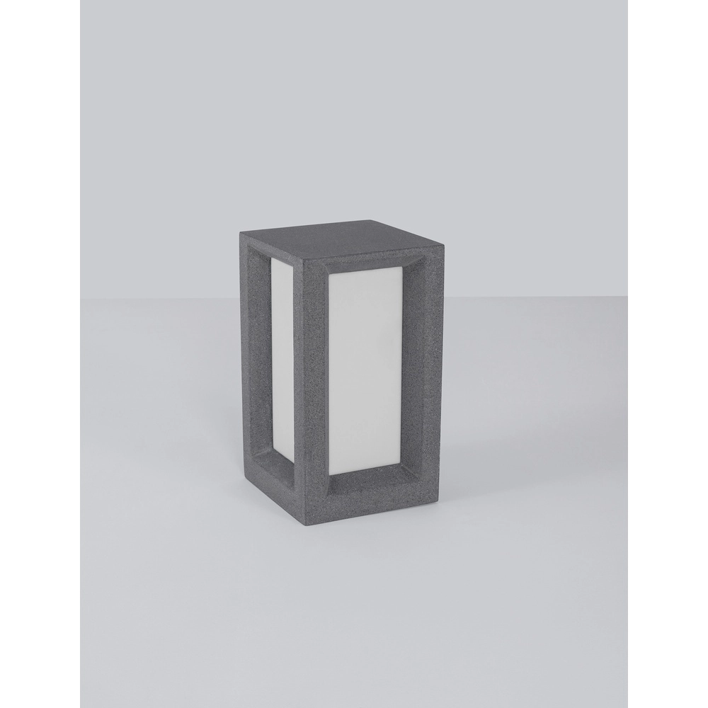 Square garden lamp Castro black Lyora 5212017426901