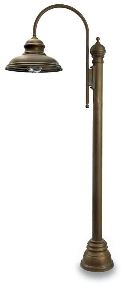 Staande lamp Mill S - verouderd messing