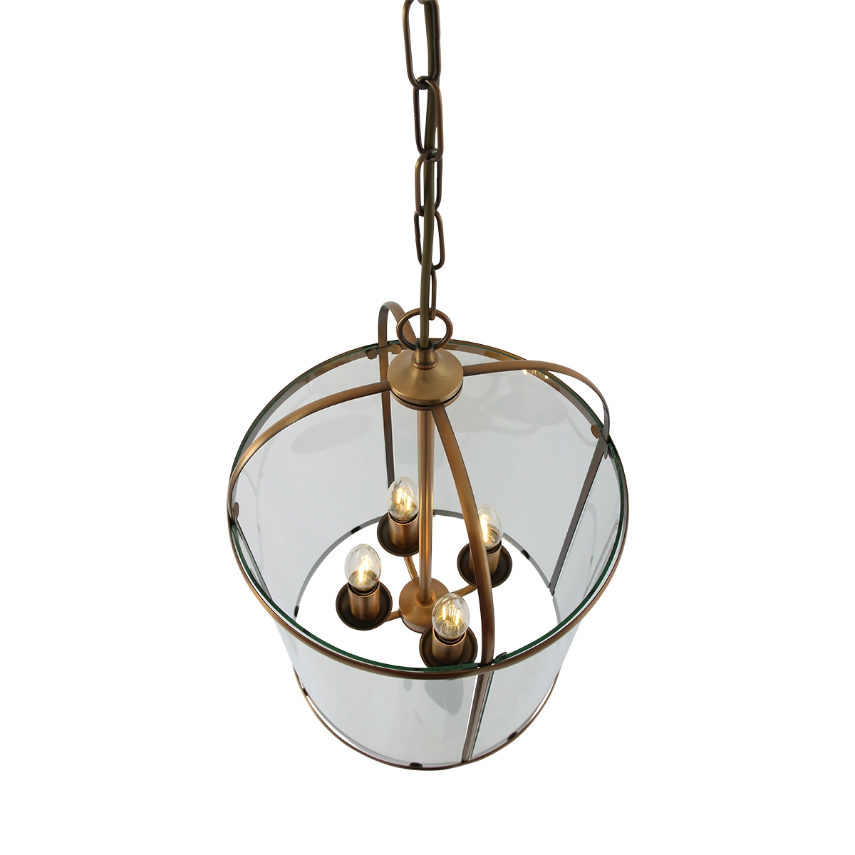 Hanglamp Pimpernel 25cm oud messing Steinhauer 8712746051957
