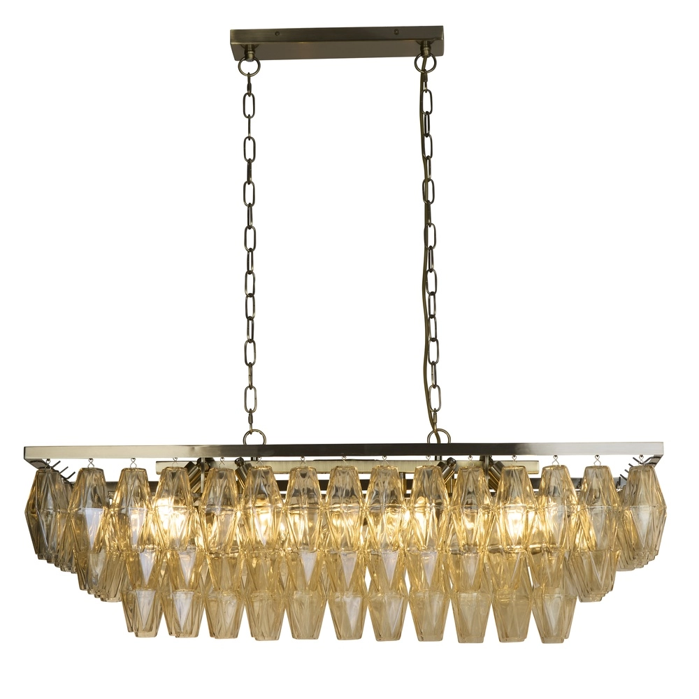 Hanglamp Alba antiek messing