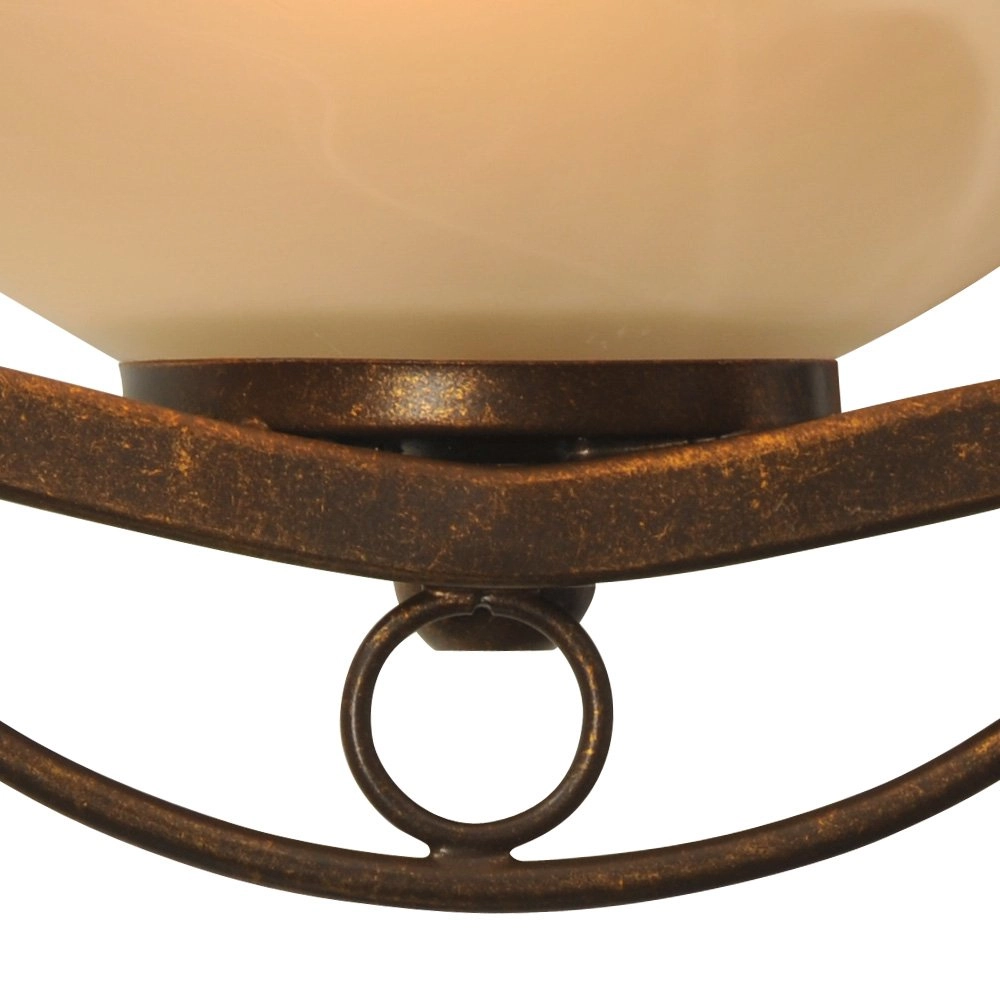 Wandlamp Bolzano 10cm bronsbruin Masterlight 8718121011530
