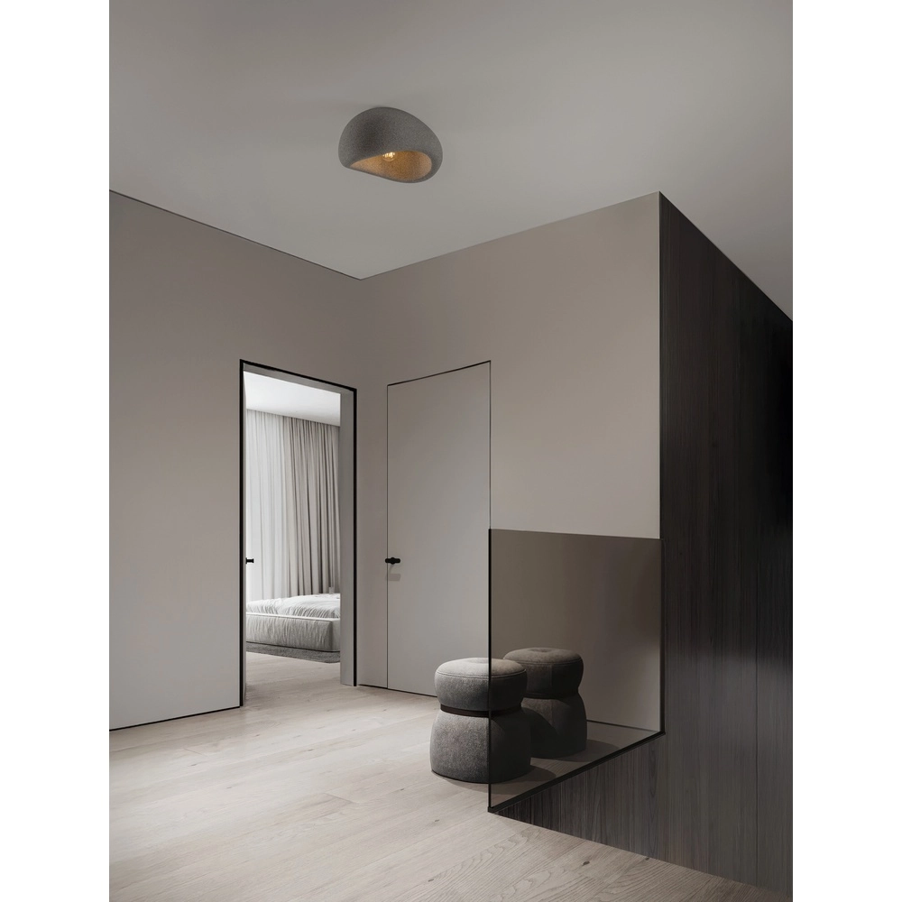 Natural ceiling lamp Aere grey 40cm Lyora 5212017476753