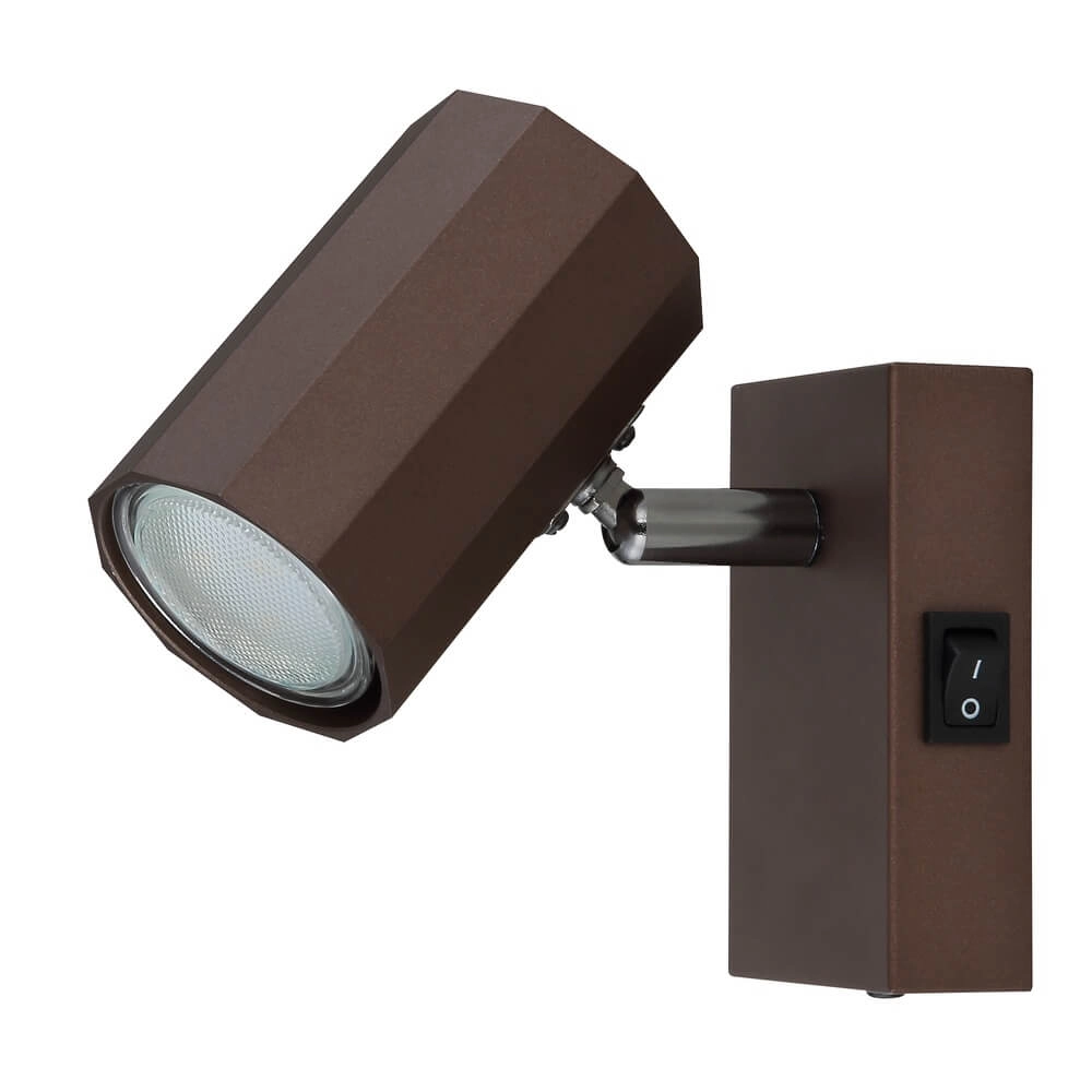 Bronzen wandlamp James enkel Globo 9007371459872