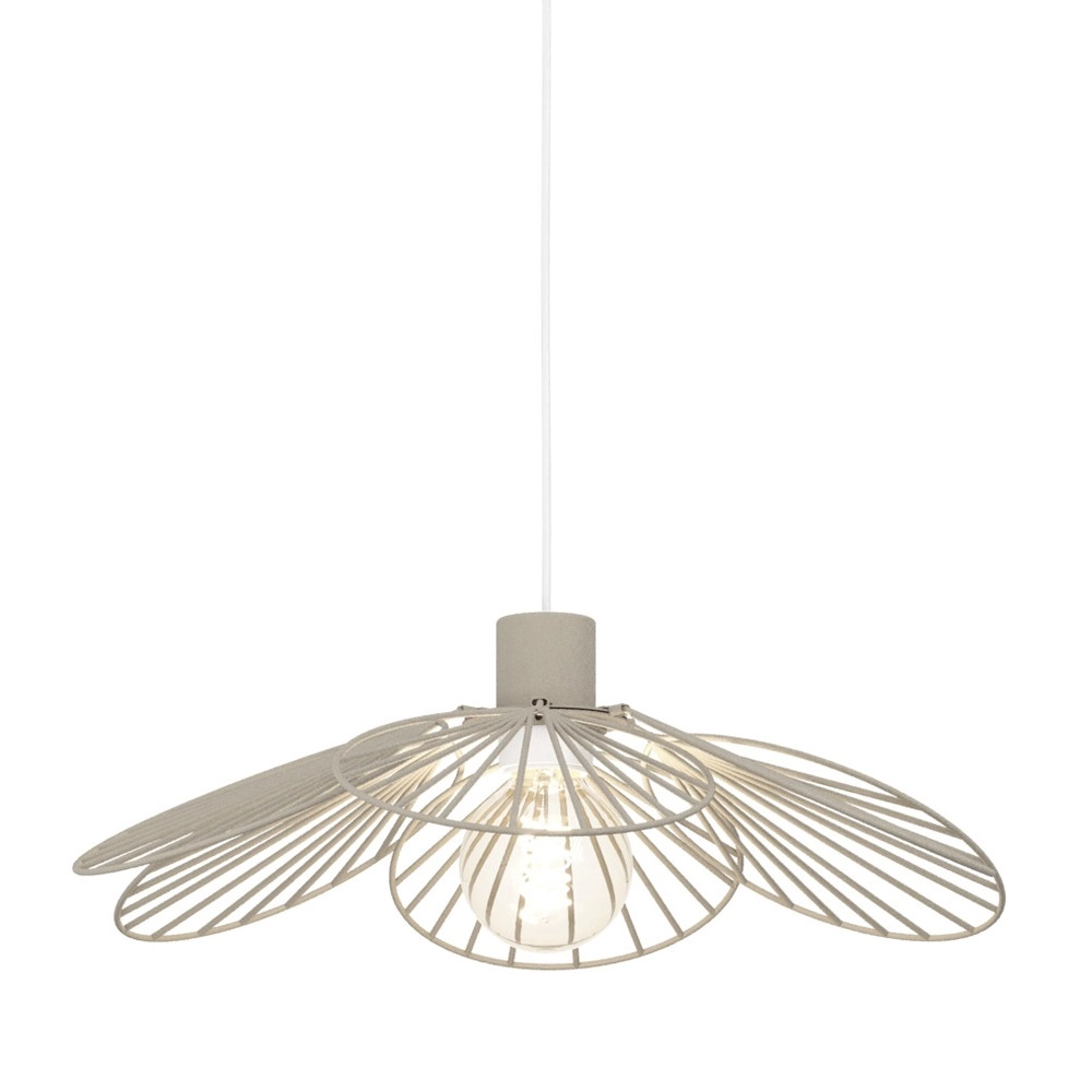 Hanglamp Binacua zand bruin Ø 45cm