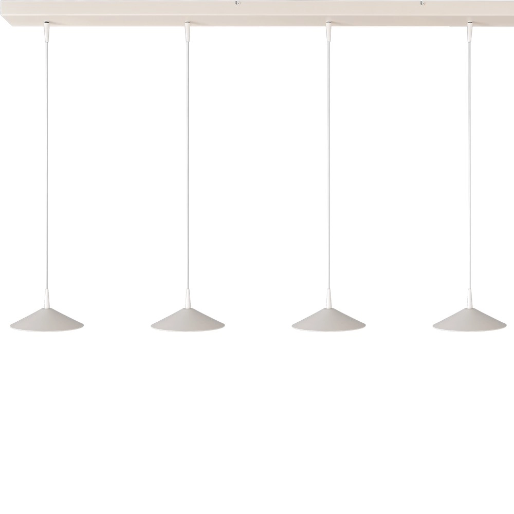 5-lichts hanglamp Ceppo wit Ø 18cm Masterlight 8718121352015