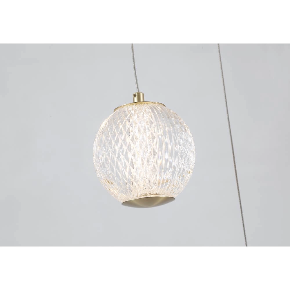 5-lichts vide hanglamp Allure oosters Searchlight 5053423273990