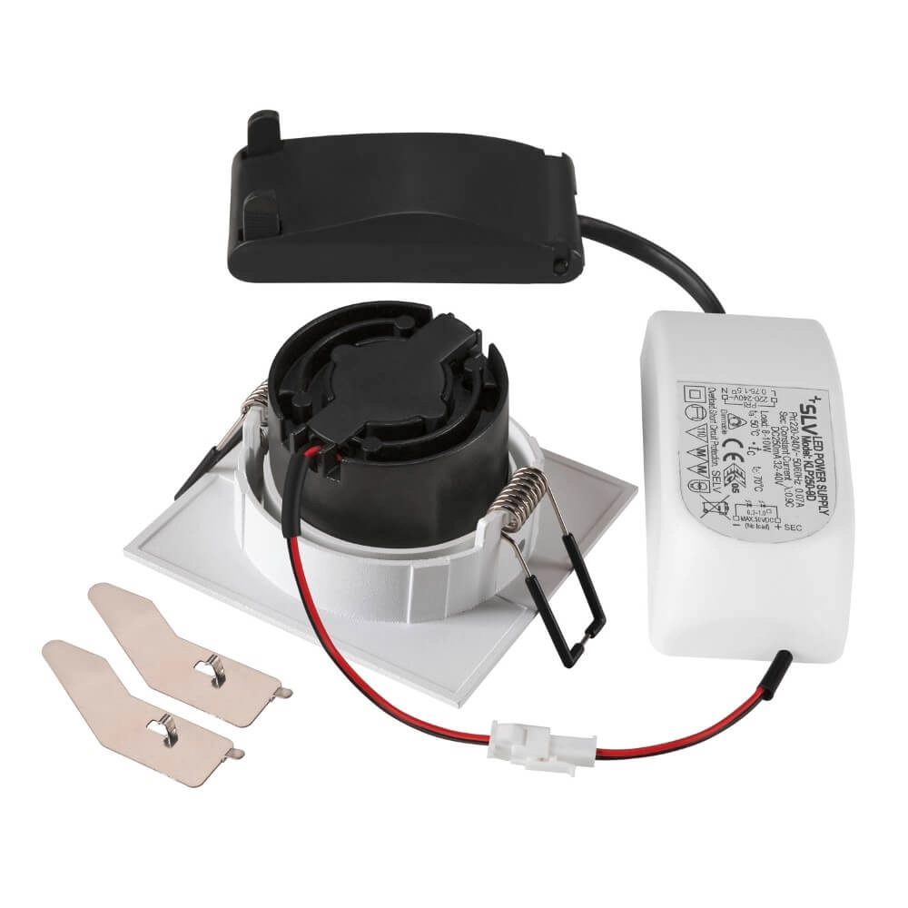 Vierkante led spot New Tria 68 DTW wit - 1800-3000K - 700lm - 60g SLV 4024163277389