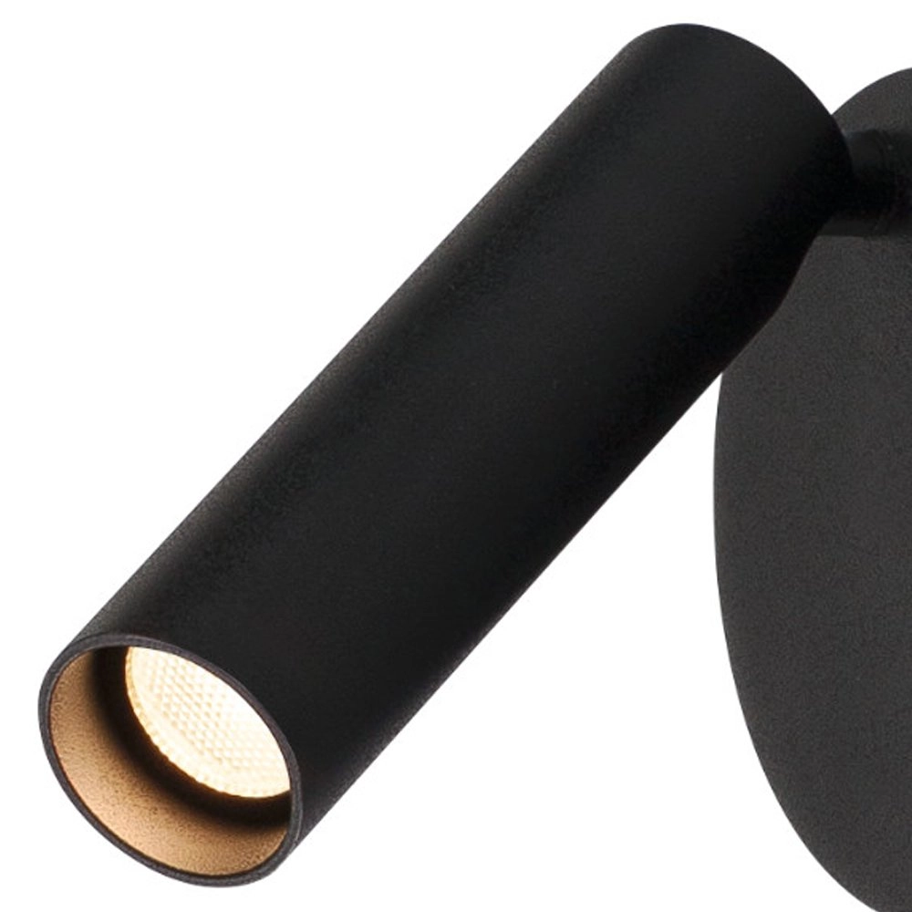 Wandspot Karpo zwart SLV 4024163166720