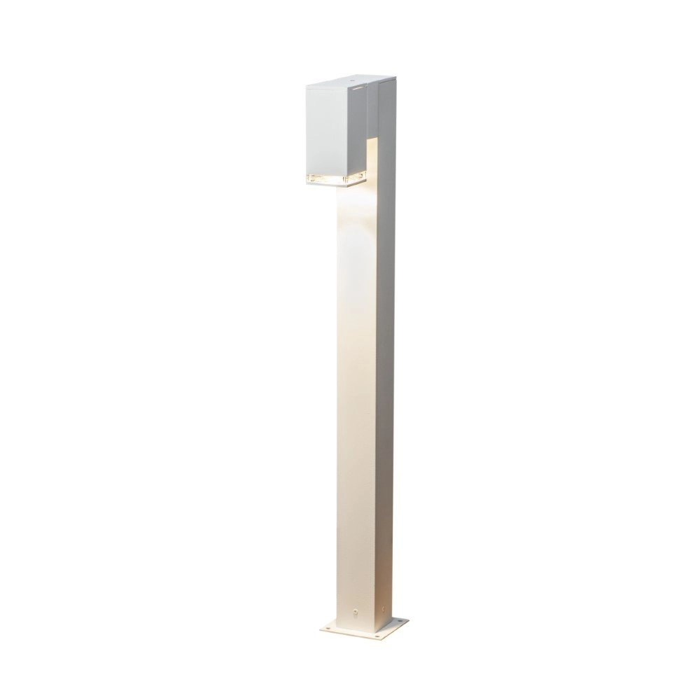 Strakke padverlichting Antares 100cm wit Strakke padverlichting Antares 100cm wit