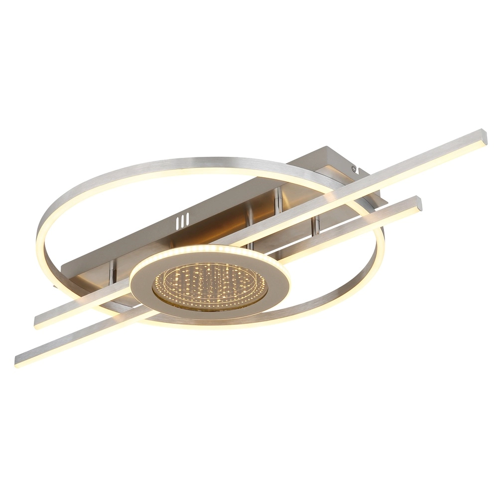 Design plafondlamp Donte zand bruin