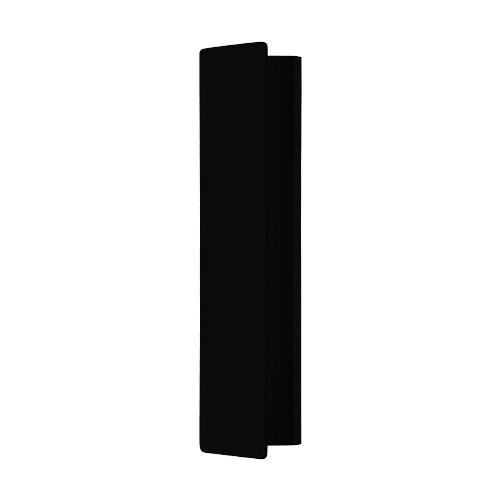 Strakke wandlamp Zubialde 36cm zwart