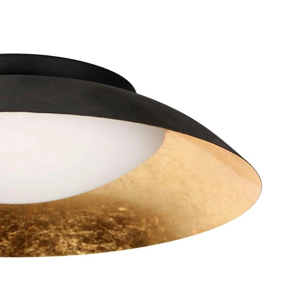 Plafondlamp Walcie zwart met goud Steinhauer 8712746176520