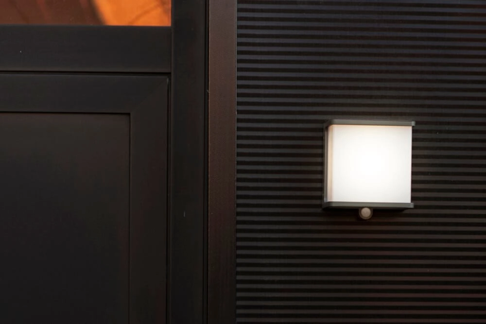 Design wandlamp Doblo solar vierkant Lutec 6939412014289