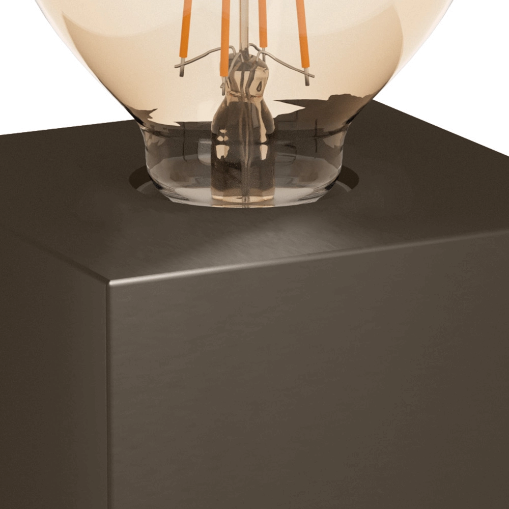 Tafelblokje Prestwick 2 donker brons Eglo 9002759435493