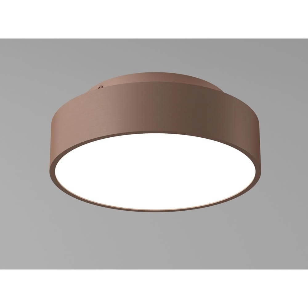 Plafondlamp Chicago Ø 25cm brons geborsteld