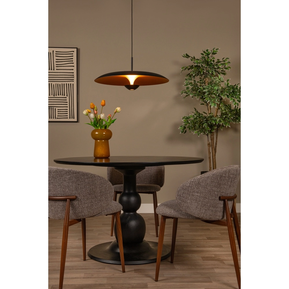 Design hanglamp Kenneth zwart Ø 60cm Premium by Lucide 5411212410443