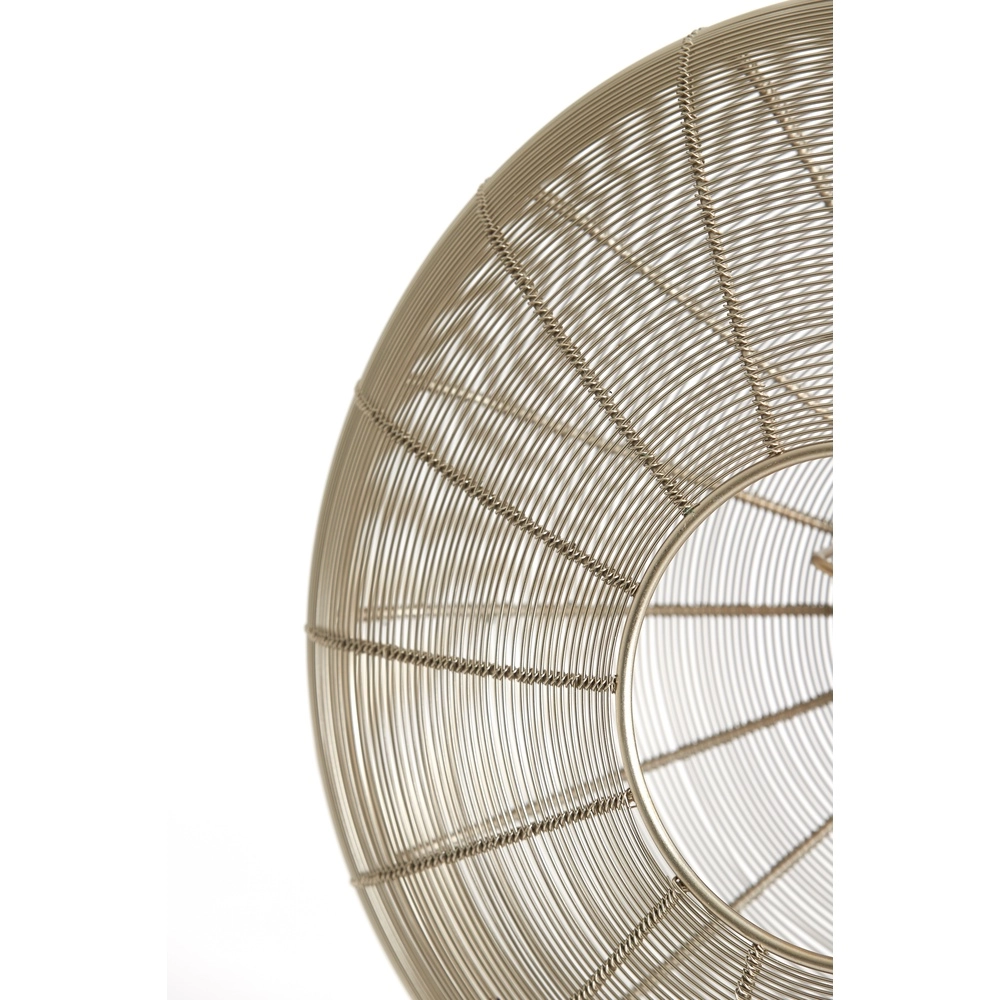 Metalen plafondlamp Bahoto Ø 40cm - licht goud Light & Living 8717807706036