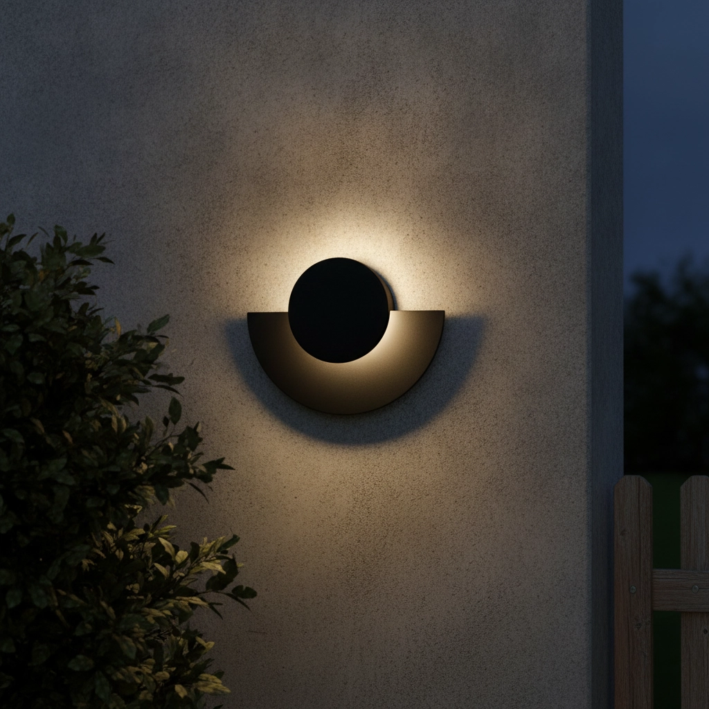 Moderne wandlamp Gloo zwart - 2700K