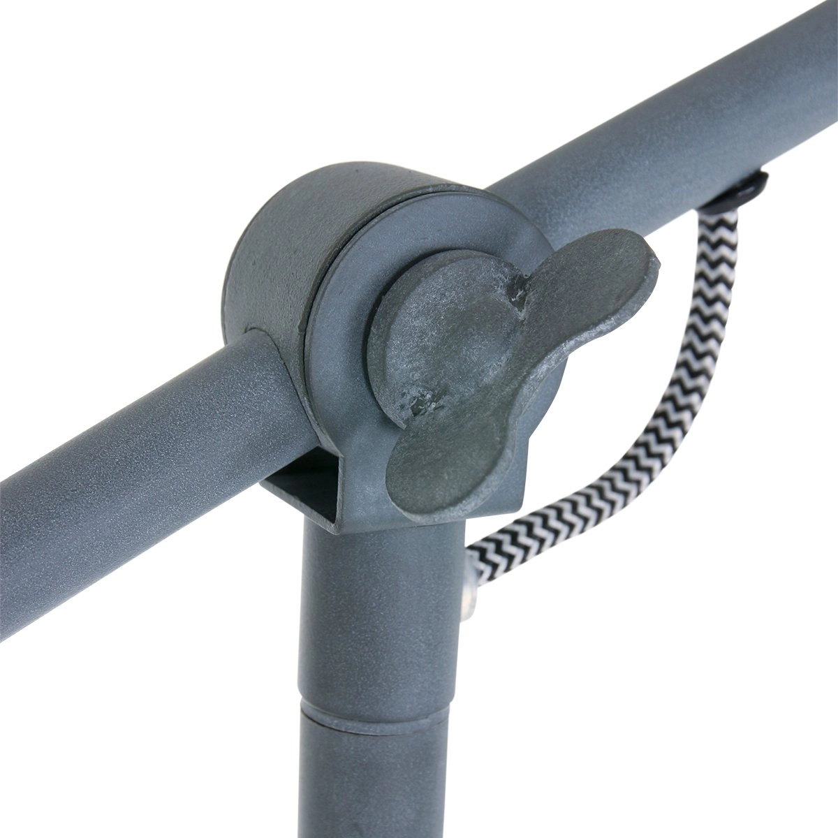 Vintage leeslamp Mexlite 130cm grijs Steinhauer 8712746122497