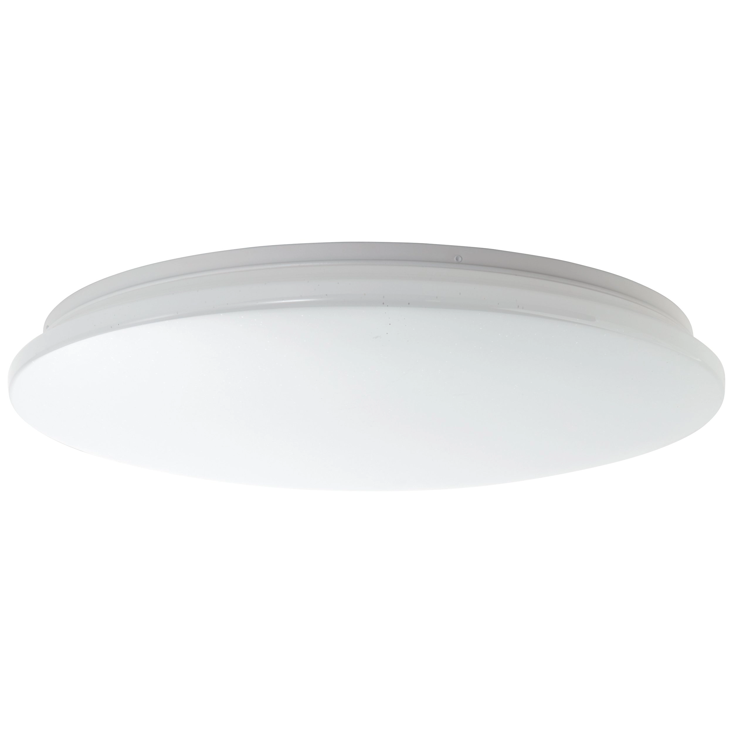Witte plafondlamp Farica Starry 50cm met sterreneffect