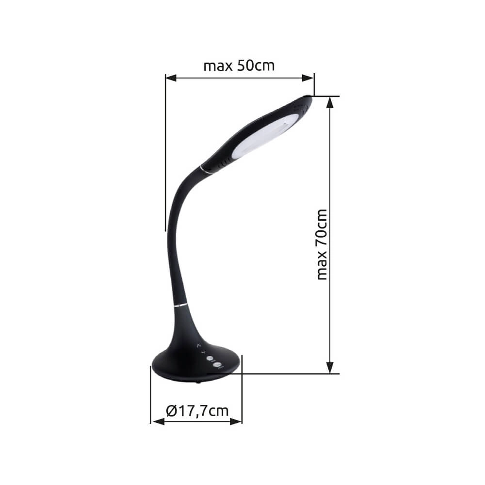 Bureaulamp Pattaya wit Globo 9007371312986