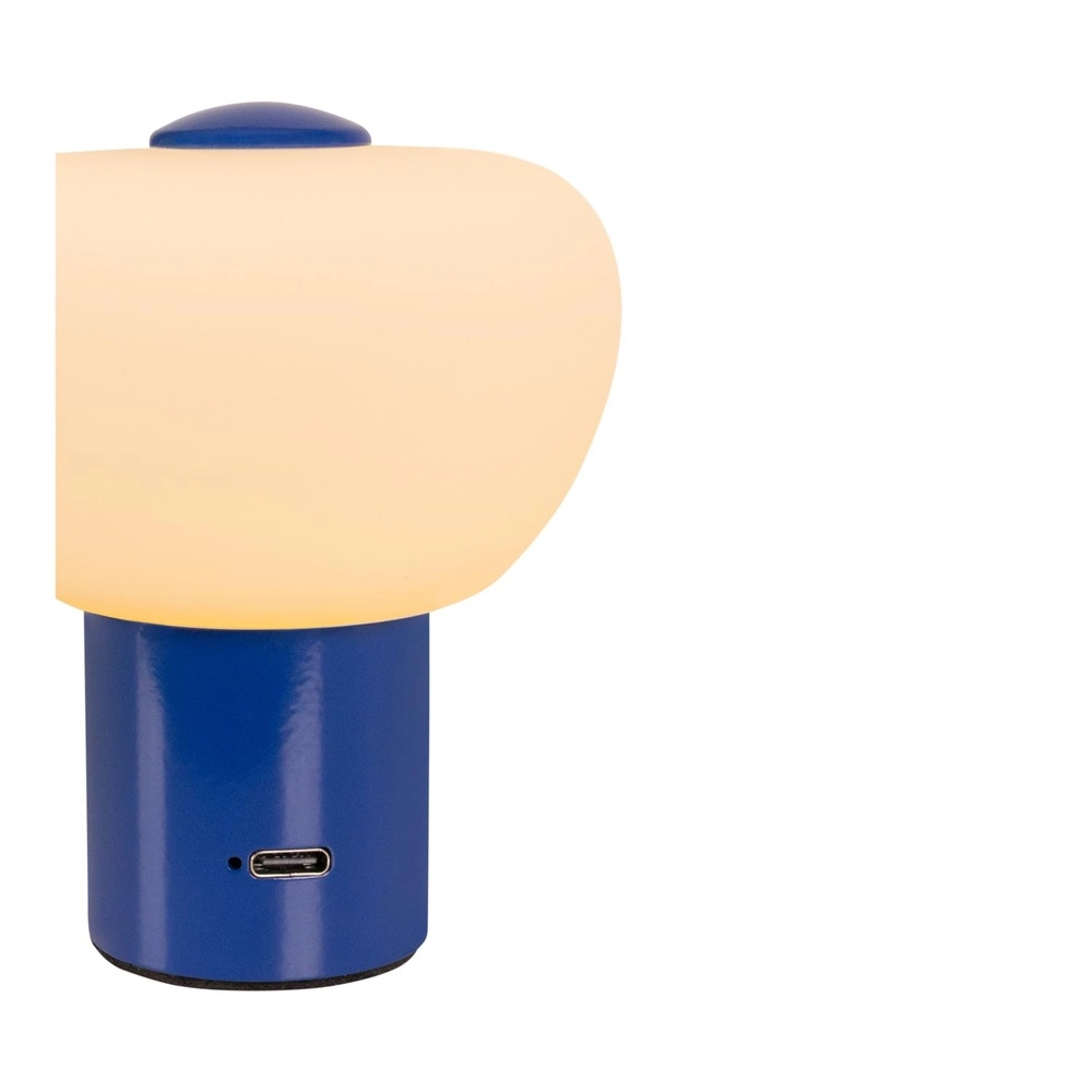 Tafellamp oplaadbaar Gustav blauw Lucide 5411212442031