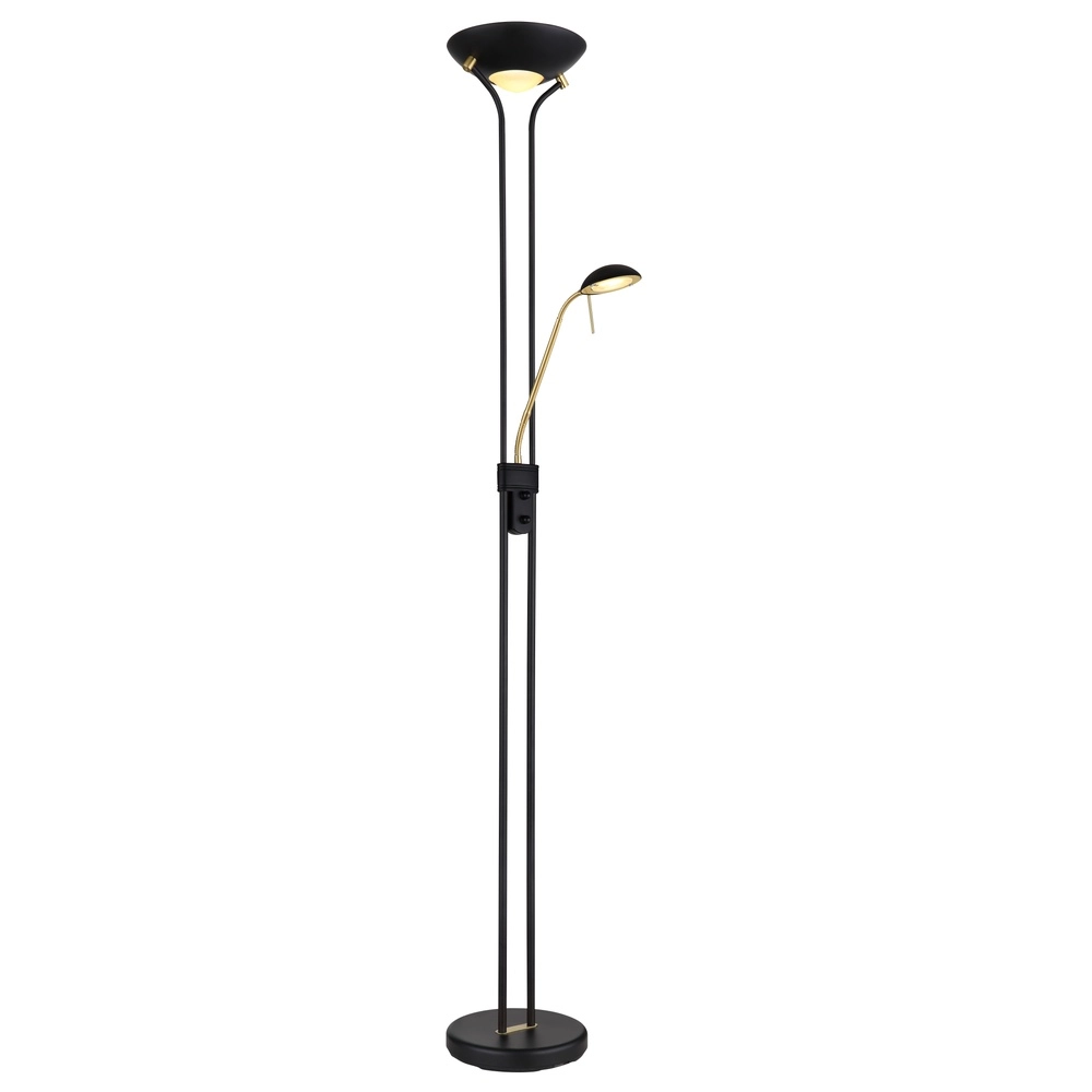Leeslamp Leonas zwart