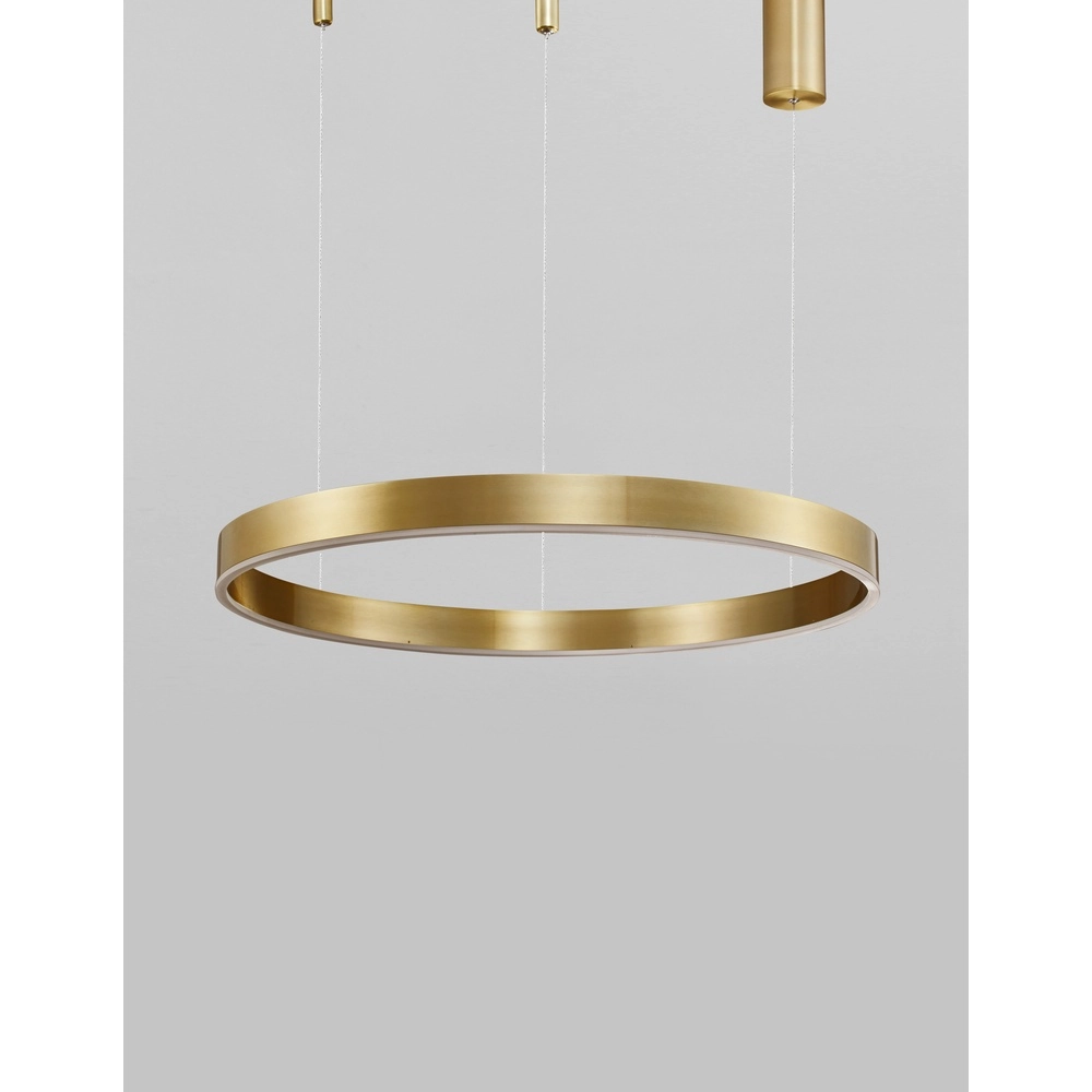 Hanglamp Motif goud Ø 100cm 3000K Lyora 5212017421982