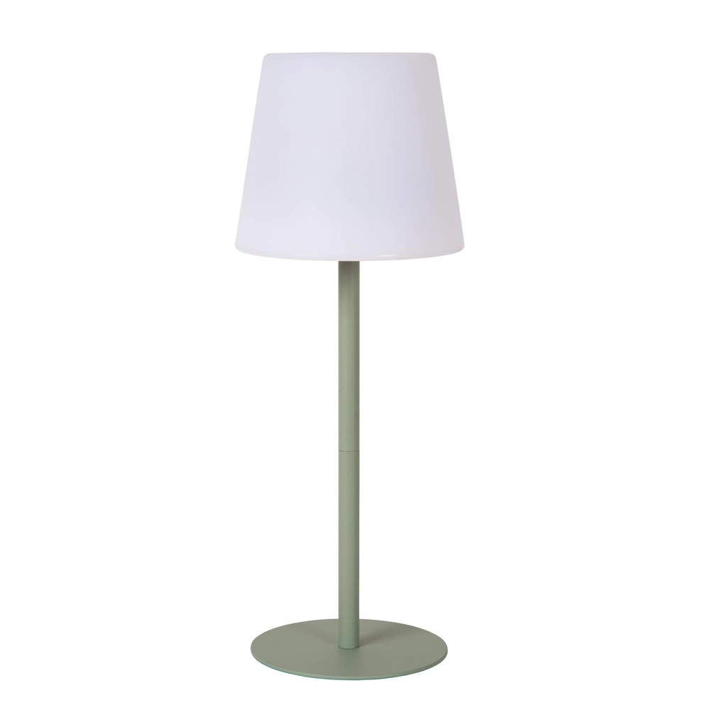 Oplaadbare tafellamp Tyon groen