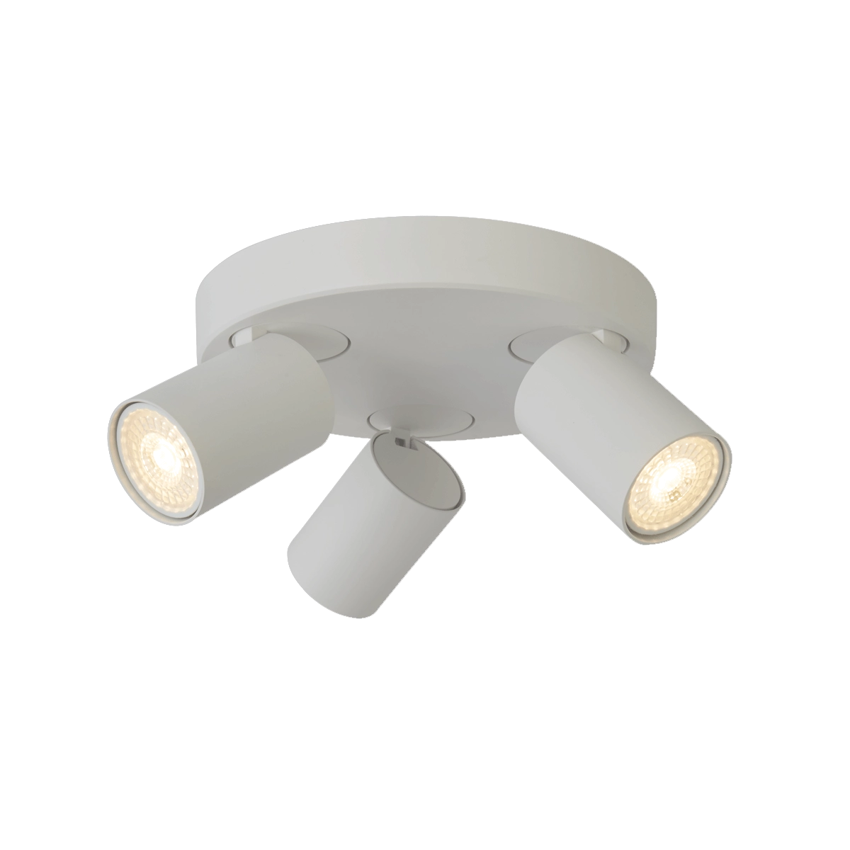 Plafondlamp Moon 3 rond wit Plafondlamp Moon 3 rond wit