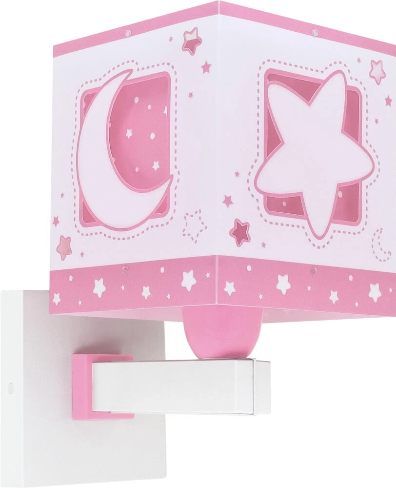 Roze wandlamp Moonlight voor kinderkamer Dalber 8420406001920
