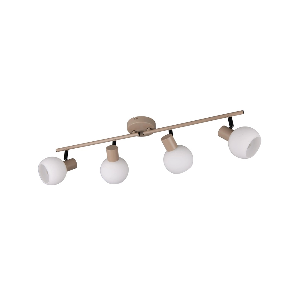Plafondlamp Boba 4-lichts beige Trio 4017807654639