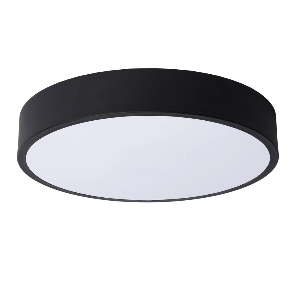 Plafonniere Unar Ø 30cm - 2700K - zwart