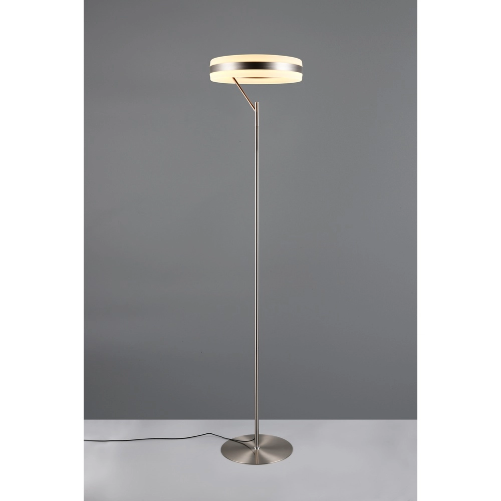 Design vloerlamp Dios nikkel Trio 4017807657777