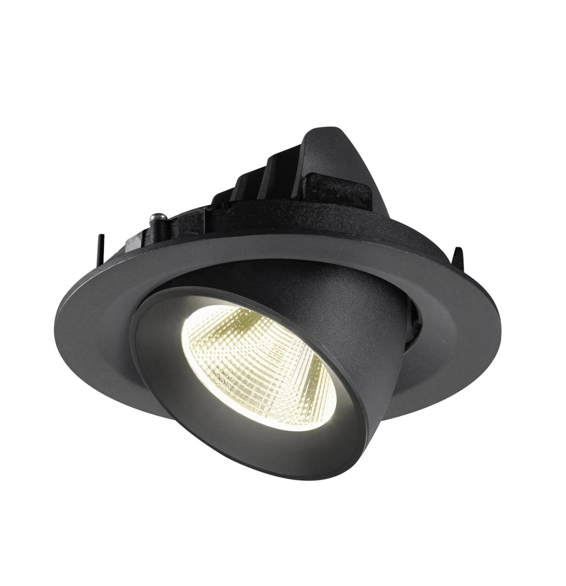 Inbouwspot Numinos Gimble M zwart 4000K - 20gr SLV 4024163311779