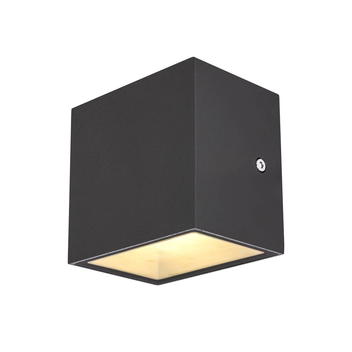 Wandlamp Sitra Up - Down 11cm antraciet Wandlamp Sitra Up - Down 11cm antraciet