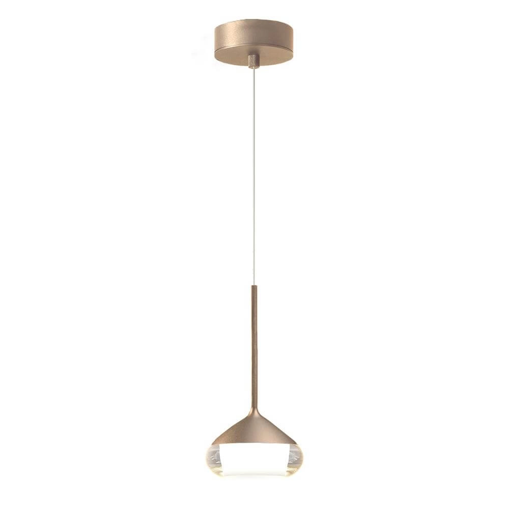 Design hanglamp Phoenix champagne Ø 11,6cm