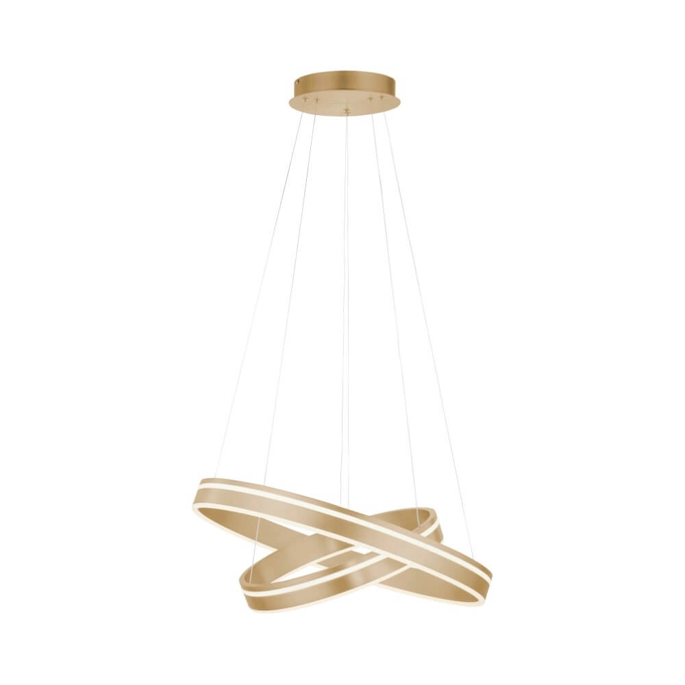 Hanglamp Q-Vito Ø 59cm messing