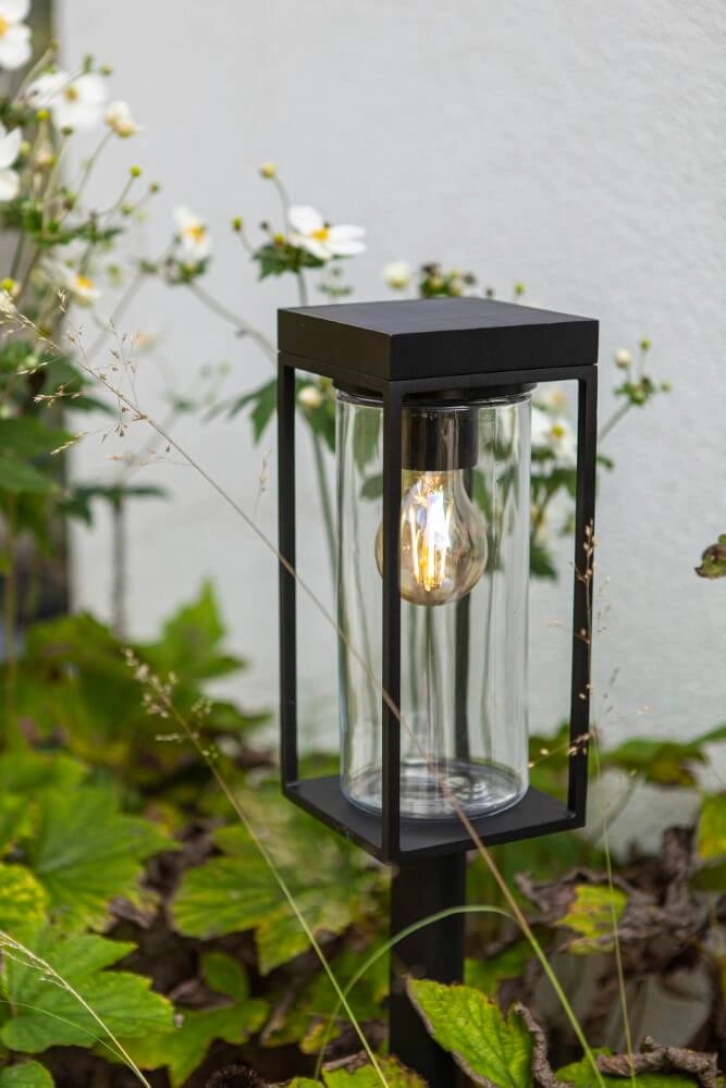 Staande tuinlamp Flair zwart solar Lutec 6939412070766